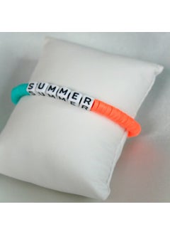Slons Aksesuar Slons Accessories Fimo Bracelet Summer Written  - Image 5