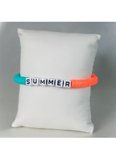 Slons Aksesuar Slons Accessories Fimo Bracelet Summer Written  - Image 4