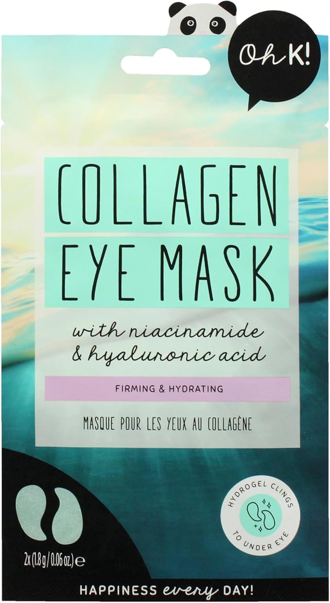 Oh K Under Eye Mask For Tired and Puffy Eyes Depuffing With Added Ginseng Vegan and Cruelty Free 13g - Image 1