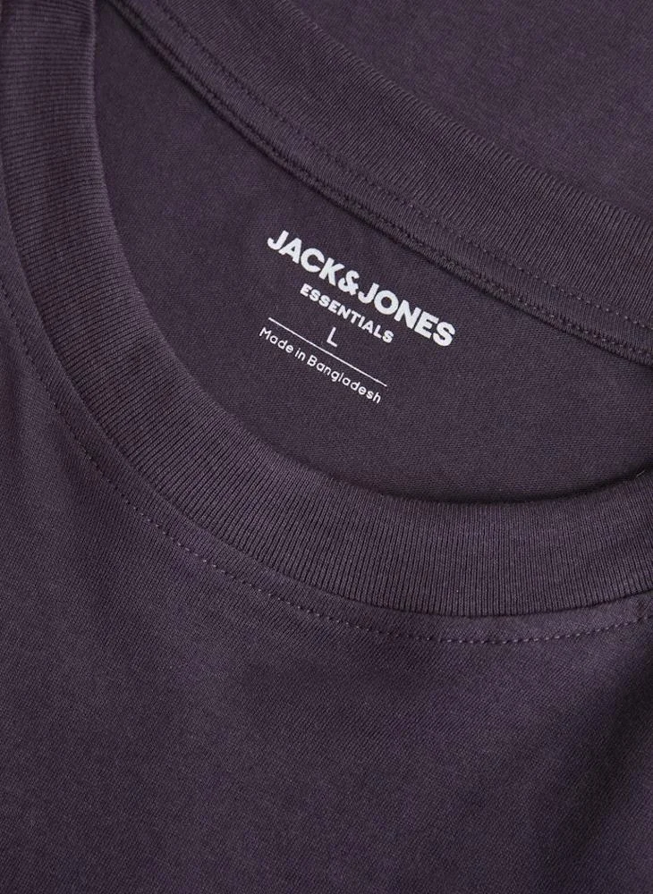 JACK & JONES Apparel Print Regular Fit Crew Neck T-Shirt