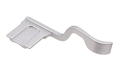 HITHUT Metal Thumbs Up Grip Hot Shoe Cover for Fujifilm X-T1 X-T2 XT1 XT2 Camera Silver with Better Balance and Grip Convenience - Image 3