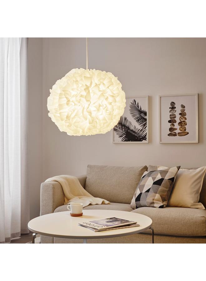 Zaboon Pendant Lamp, White, 50 Cm - Image 3