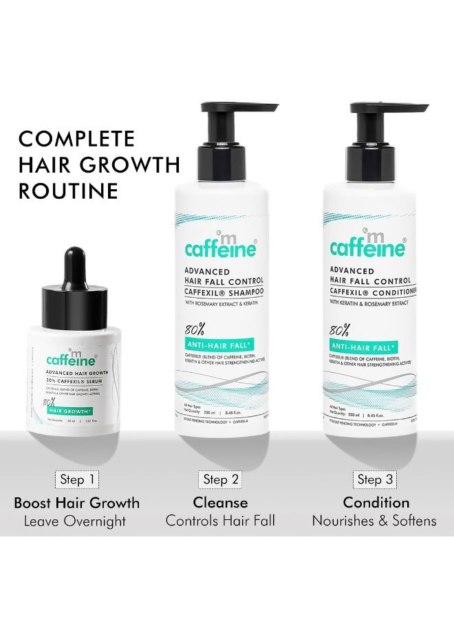 إم كافيين بلسم كافيكسيل® للتحكم المتطور في تساقط الشعر من إم كافين، مع مستخلصات الكيراتين والبيوتين وإكليل الجبل | ٨٠٪ تحكم في تساقط الشعر | يقلل من التكسر، ويحسن نعومته ولمعانه | للرجال والنساء - ٢٥٠ مل - Image 5