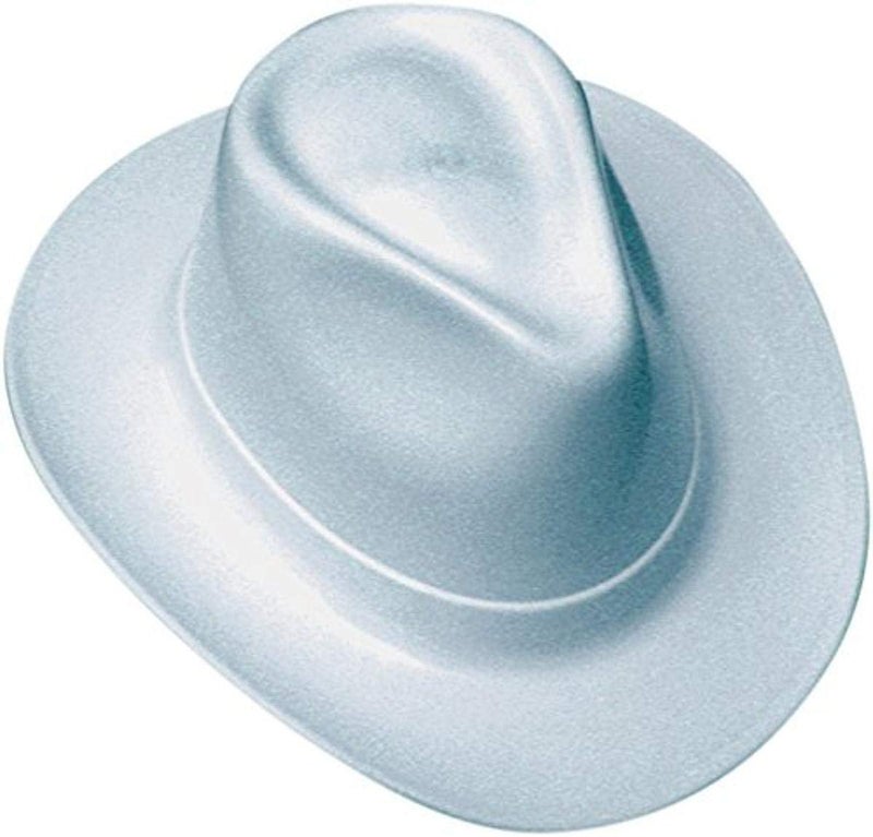 OccuNomix VCB200-11 Cowboy Style Hard Hat with Ratchet Suspension, One Size Fits Most, Gray - Image 3