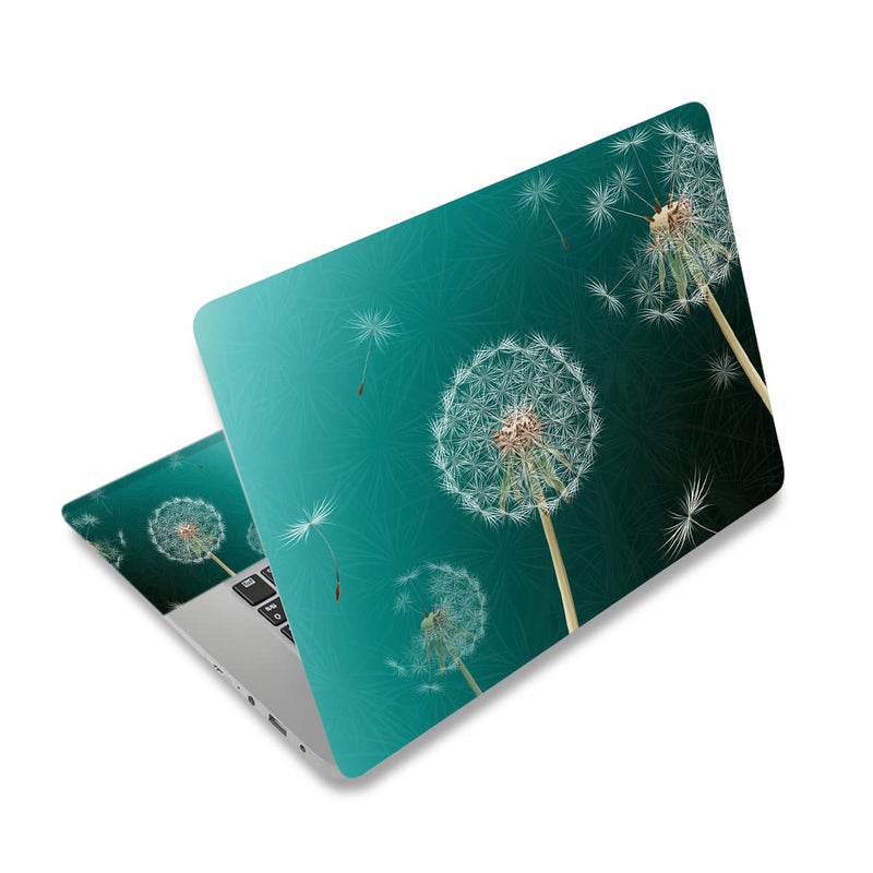 RUYIDAY 12.1 13 13.3 14 15 15.4 15.6 Inches Personalized Laptop Skin Sticker Decal Universal Netbook Skin Sticker Reusable Notebook PC Art Decal Protector Cover Case (Dandelion) - Image 5