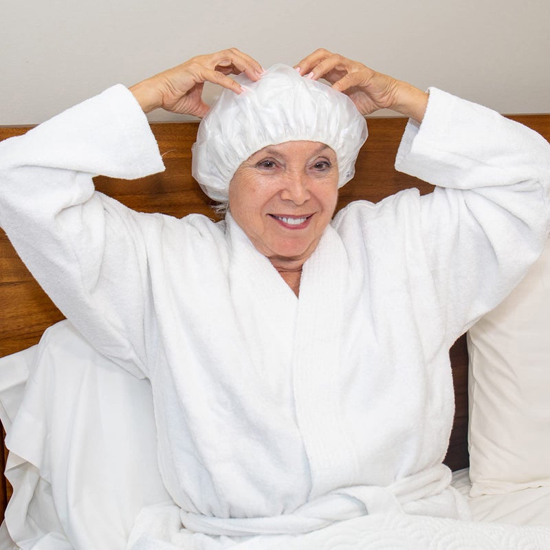 Sage Comfort BathÂ® Rinse-Free Shampoo Cap - Image 2