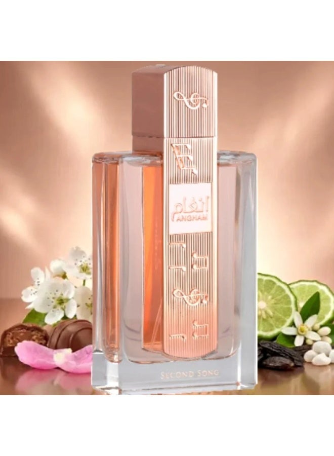 Lattafa Unisex Angham Second Song EDP Spray 3.4 oz Fragrances 100ML - Image 2
