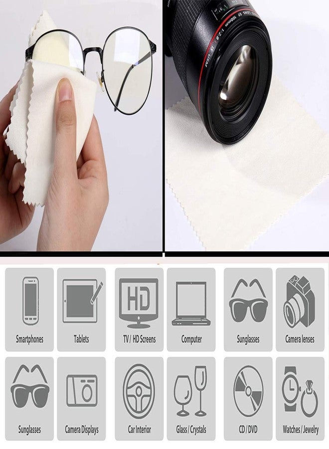 BloomSesame Natural Chamois Cleaning Leather Cloth Eyeglass Camera Lens Screen - Image 3