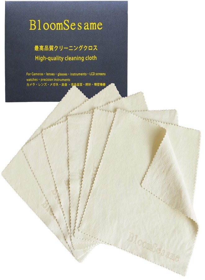 BloomSesame Natural Chamois Cleaning Leather Cloth Eyeglass Camera Lens Screen - Image 1