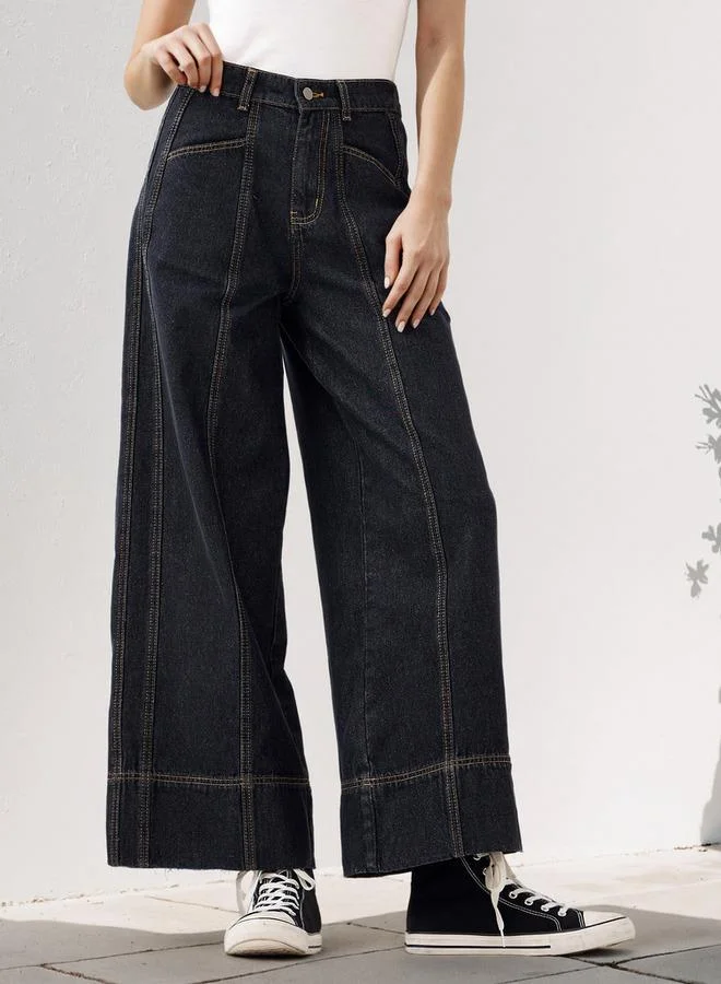 2Xtremz 2Xtremz Wide Leg Jeans with Pockets