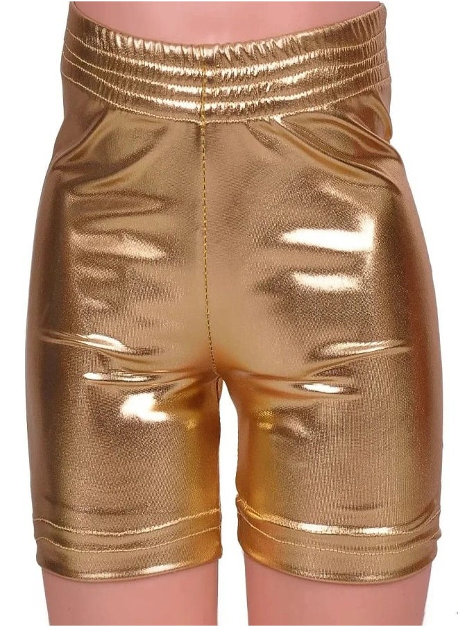 Ghils - Girls disco leather shorts - Image 1