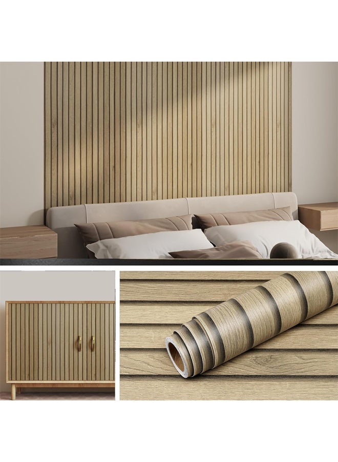 DUNISO 3D Wall Panel， Removable Self Adhesive Wallpaper，Waterproof and moisture-proof，for Wall Decor，Bedroom Living Room Background ，40x300cm - Image 1