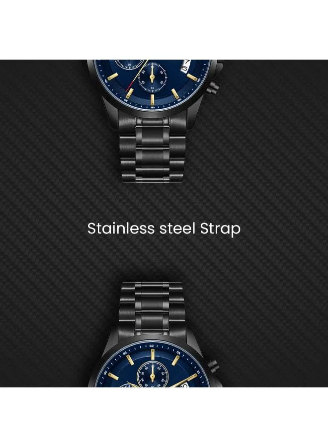 KENNETH SCOTT  Kenneth Scott Men's Chronograph  Blue  Dial Watch - K26106-BBBN for Men | Best Price UAE