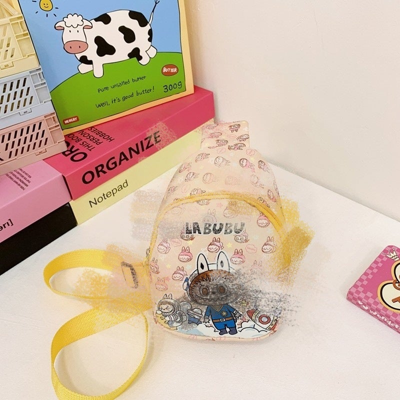 Cute Cartoon Children'S Bag Kindergarten Baby Fashion Trendy Casual Small Backpack Girls Stylish Chest Bag Crossbody - Image 1