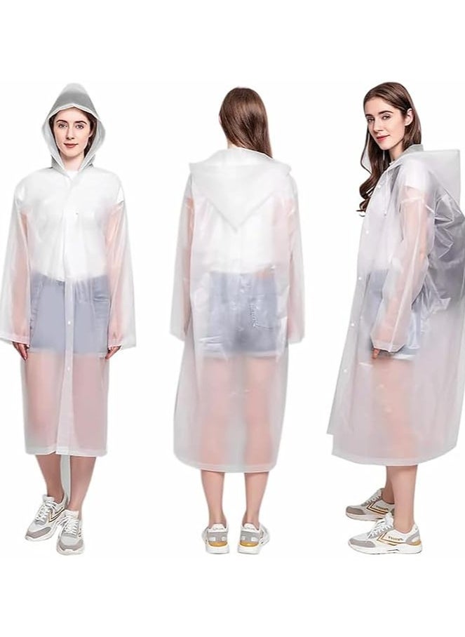 Scrolls - Reusable Adults Raincoats,Rain Ponchos with Hood Drawstring, Lightweight Rain Coat Waterproof 145LX70CM - Image 1