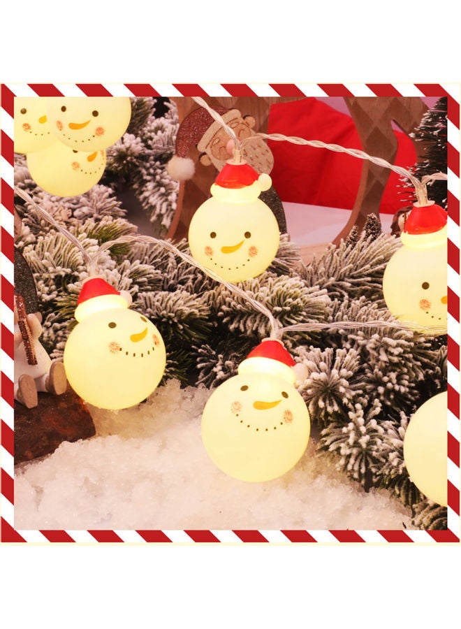 NIBEMINENT 40-LED Snowman String Lamp Warm White 5meter - Image 4