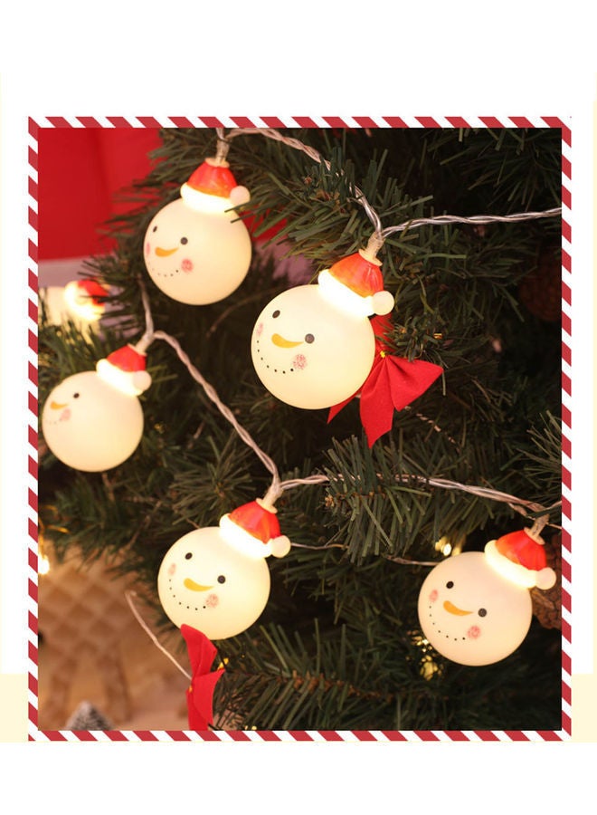 NIBEMINENT 40-LED Snowman String Lamp Warm White 5meter - Image 5