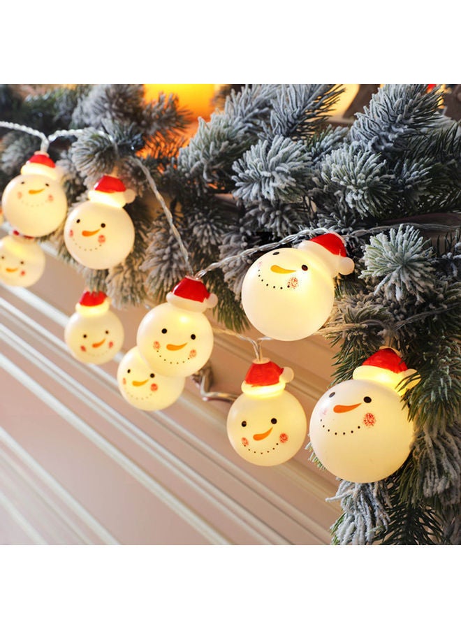 NIBEMINENT 40-LED Snowman String Lamp Warm White 5meter - Image 3