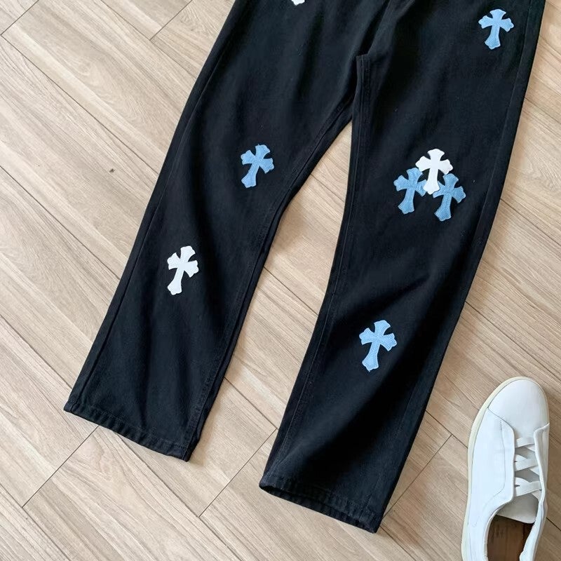 Unisex Casual Daily Denim Jeans - Image 4