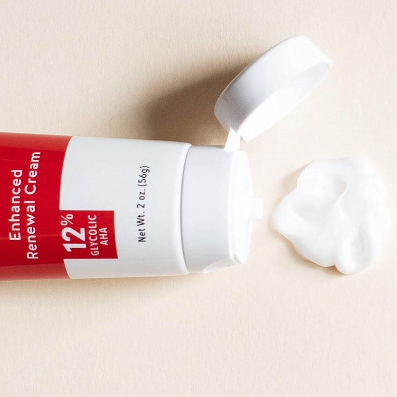 Alpha Skin Care Enhanced Renewal Cream, Anti-Aging Formula, 12% Glycolic Alpha Hydroxy Acid (AHA), Reduces Lines & Wrinkles, For Normal to Dry Skin, 2 oz, Pack of 2 - Image 4