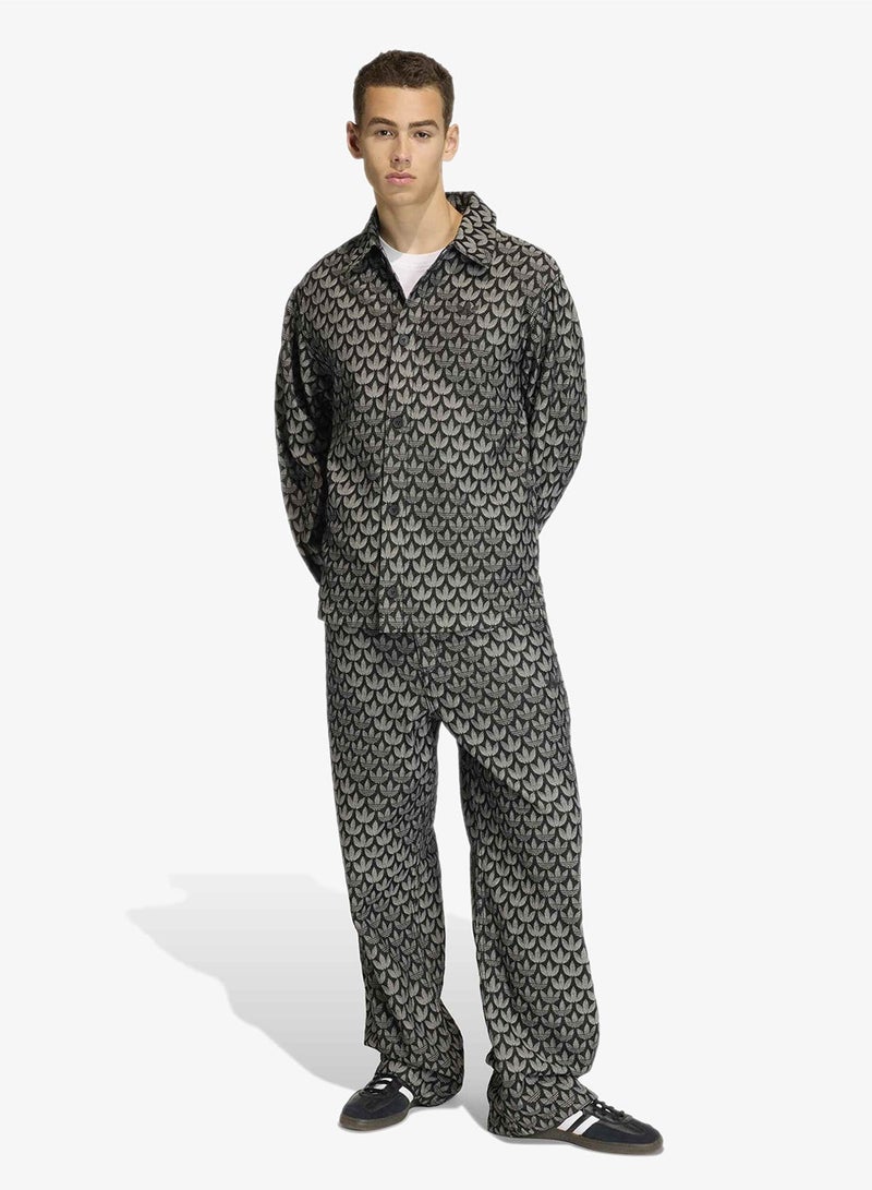 adidas Originals Denim Monogram Shirt - Image 5