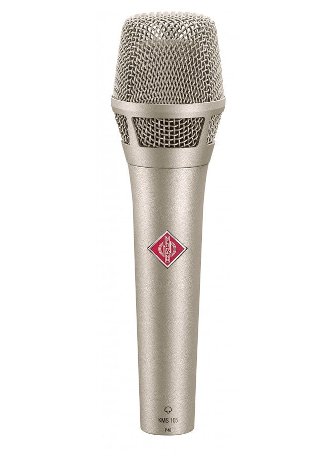 NEUMANN KMS105-NI Vocalist Microphone, Nickel Color - Image 1