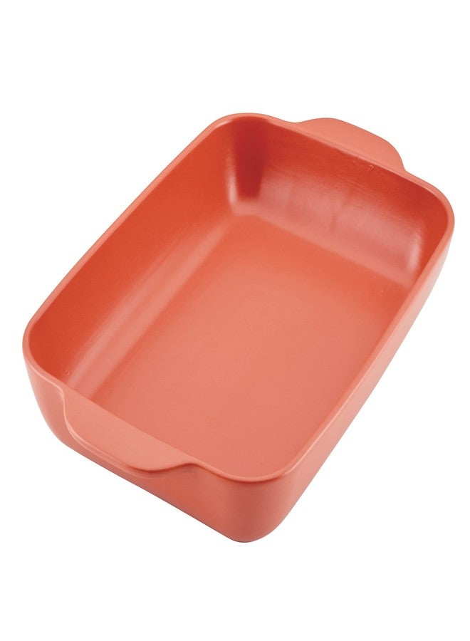 Ayesha Curry Ceramics Baking Dish/Lasagna Bakeware Pan, Rectangular, 9 Inch x 13 Inch - Redwood - Image 2