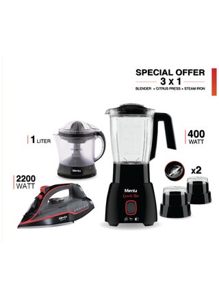 حزمة BIC3000A خلاط + حديد ساق + عصارة حمضيات أسود - pzsku/ZA23F96DD3D5A6EED7C4BZ/45/_/1727767537/5148c7ae-268b-4289-8c34-73a2789cfa55
