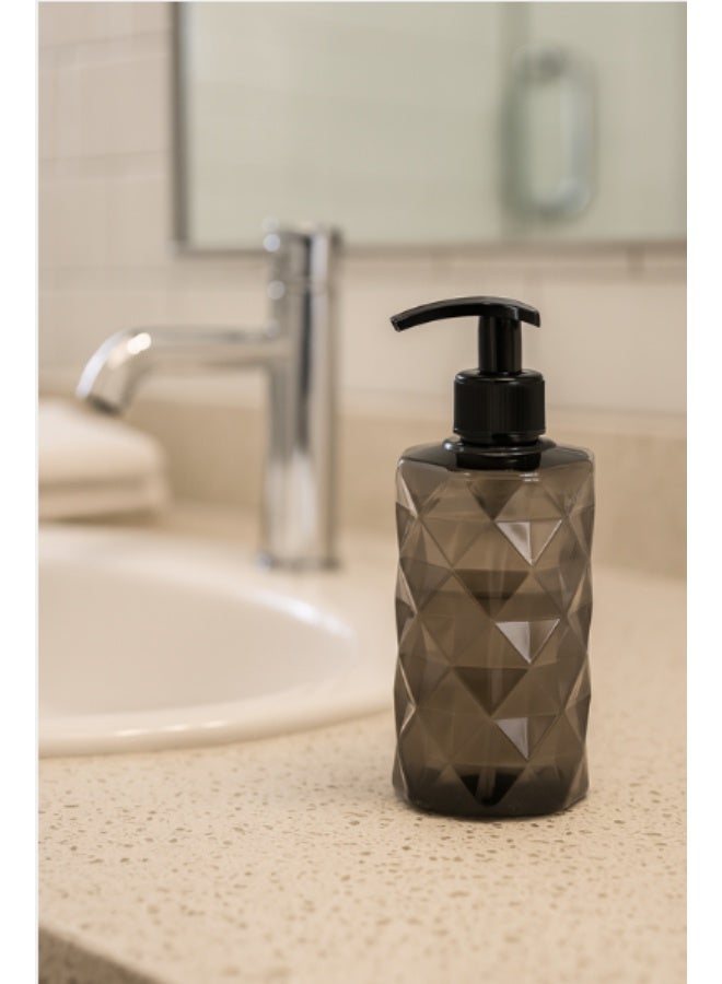 AREEN Stylish design liquid soap box made of premium plastic with a diamond pattern - Image 3
