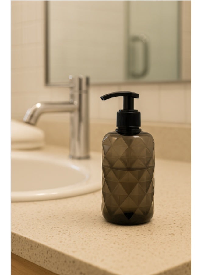 AREEN Stylish design liquid soap box made of premium plastic with a diamond pattern - Image 2