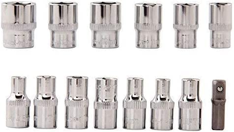 Hypexa 46 in 1 Pcs Tool Kit Screwdriver and Socket Set l 14 Inch Socket Combination Set - Image 3