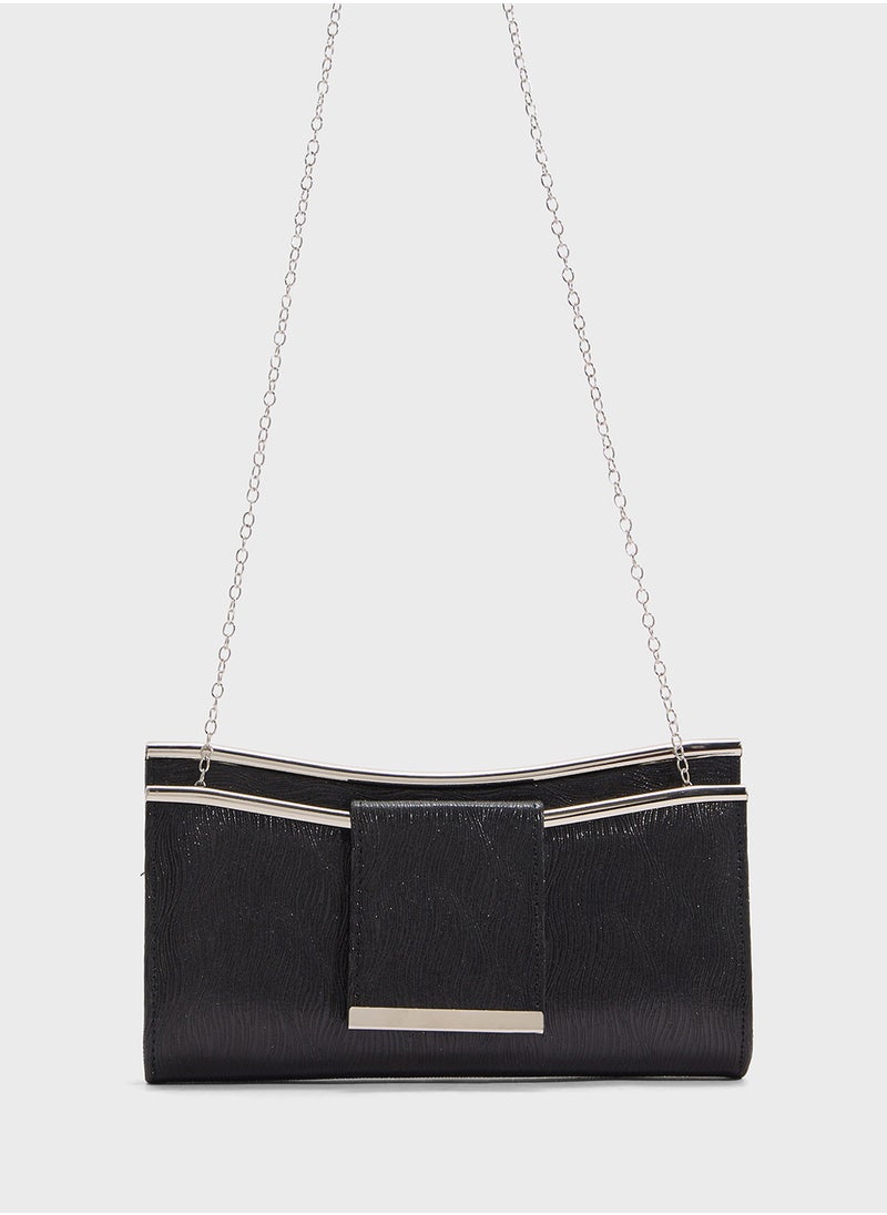 Ella Limited Edition Ladies Sparkly Clutch Bag  - Image 1