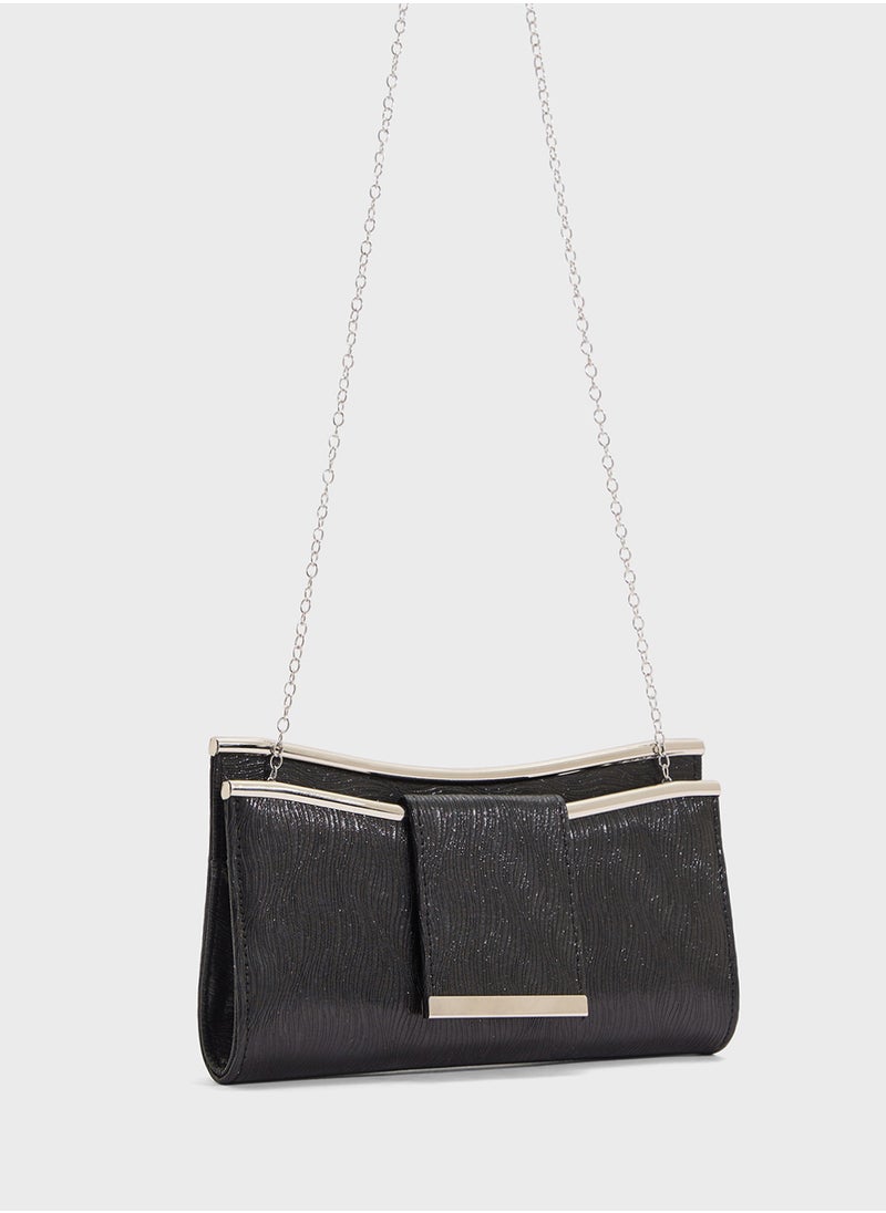 Ella Limited Edition Ladies Sparkly Clutch Bag  - Image 3