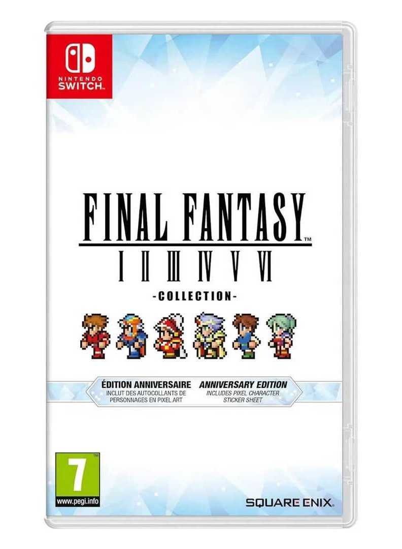 SWITCH 0 Final Fantasy I–VI Collection Nintendo Switch – Pixel-Perfect Remasters of the JRPG Legacy - Image 1