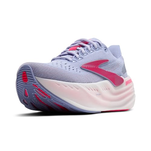 Brooks Women’s Glycerin Max Neutral Running & Walking Shoe - Blue Heron/Diva Pink/White - 9.5 Medium - Image 1
