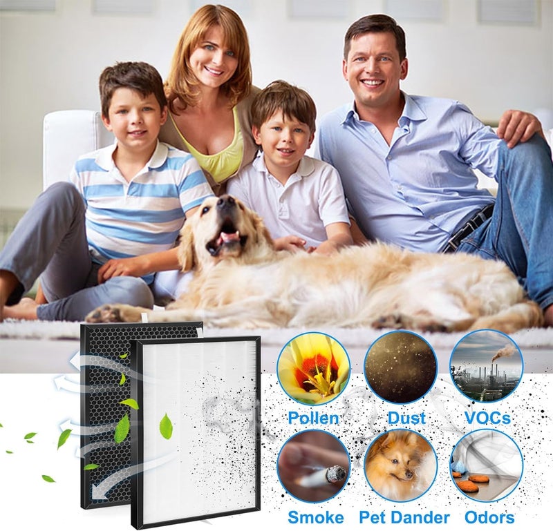 FINEHEPA Replacement Hepa and carbon Filter set Compatible with KENT AURA Air Purifier - Image 4