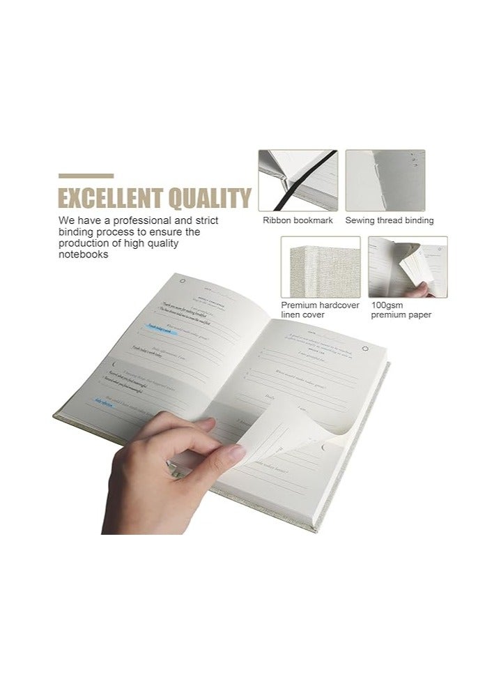 5 Minute Journal&Gratitude Journal for Happiness, Mindfulness, and Reflection - Daily Affirmations with Simple Guided Format - Undated Life Planner - Image 4