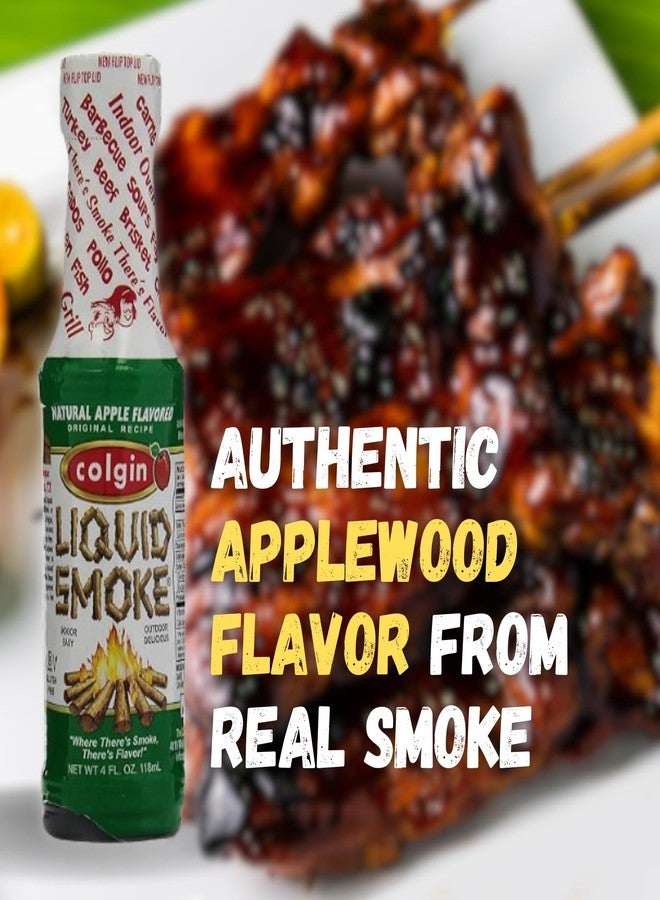 Colgin All Natural Apple Flavored Liquid Smoke - 4oz - Image 2
