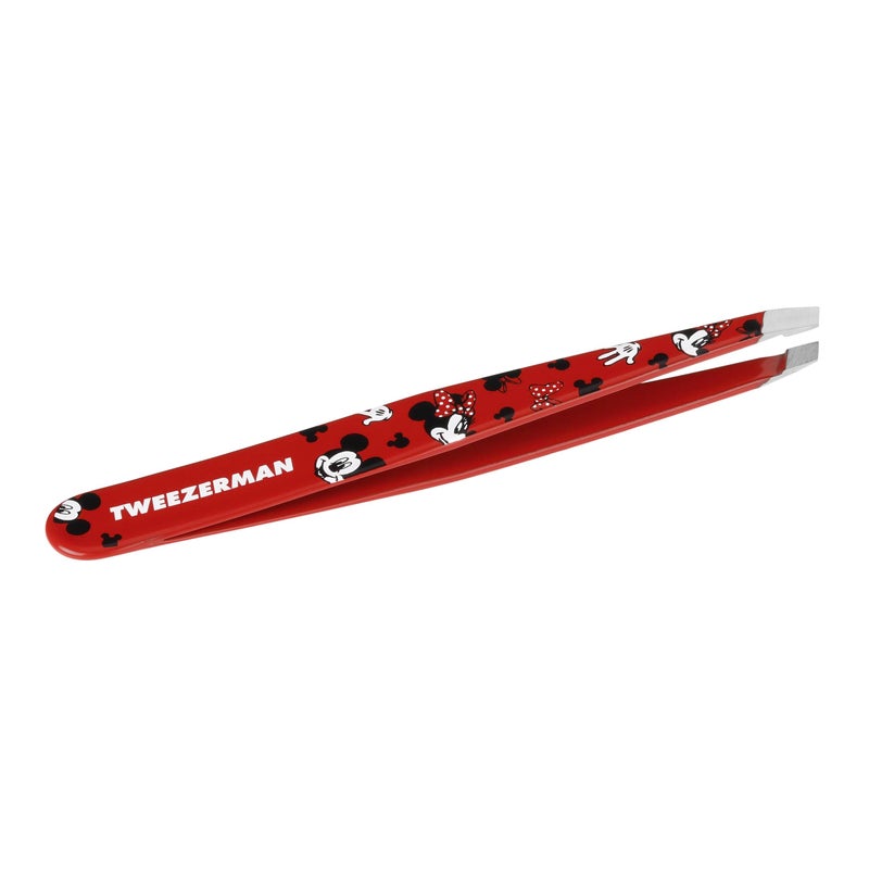 Tweezerman Disney's Mickey Mouse & Minnie Mouse We Got Ears Slant Tweezer - Eyebrow Tweezers for Women and Men - Image 2