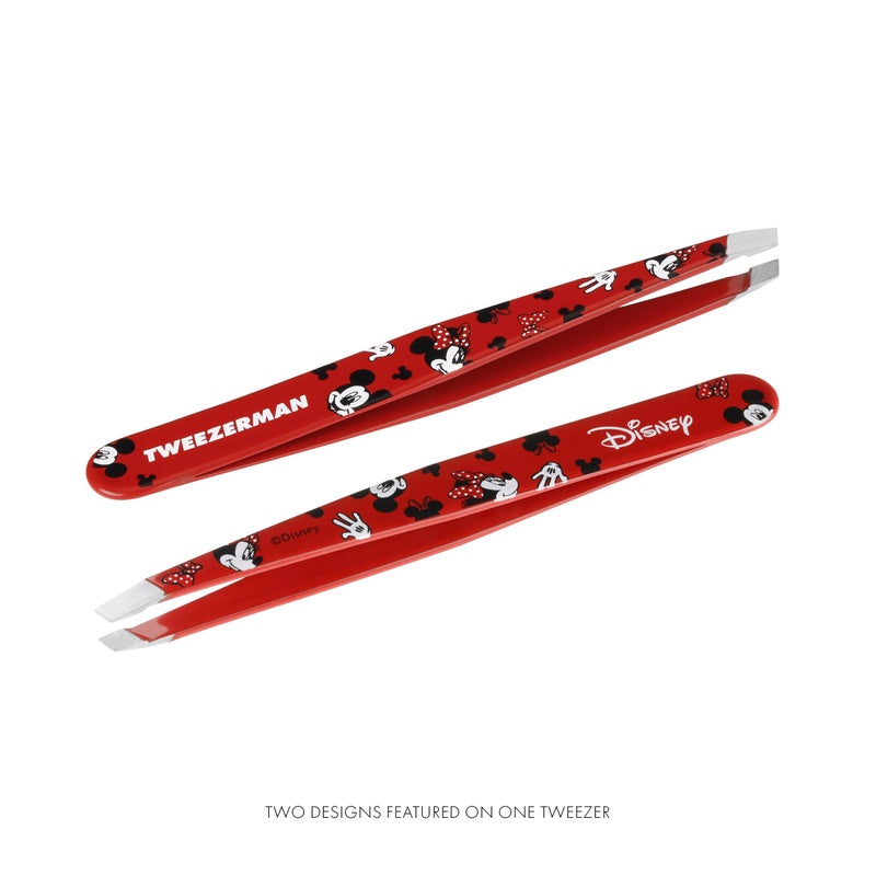 Tweezerman Disney's Mickey Mouse & Minnie Mouse We Got Ears Slant Tweezer - Eyebrow Tweezers for Women and Men - Image 3