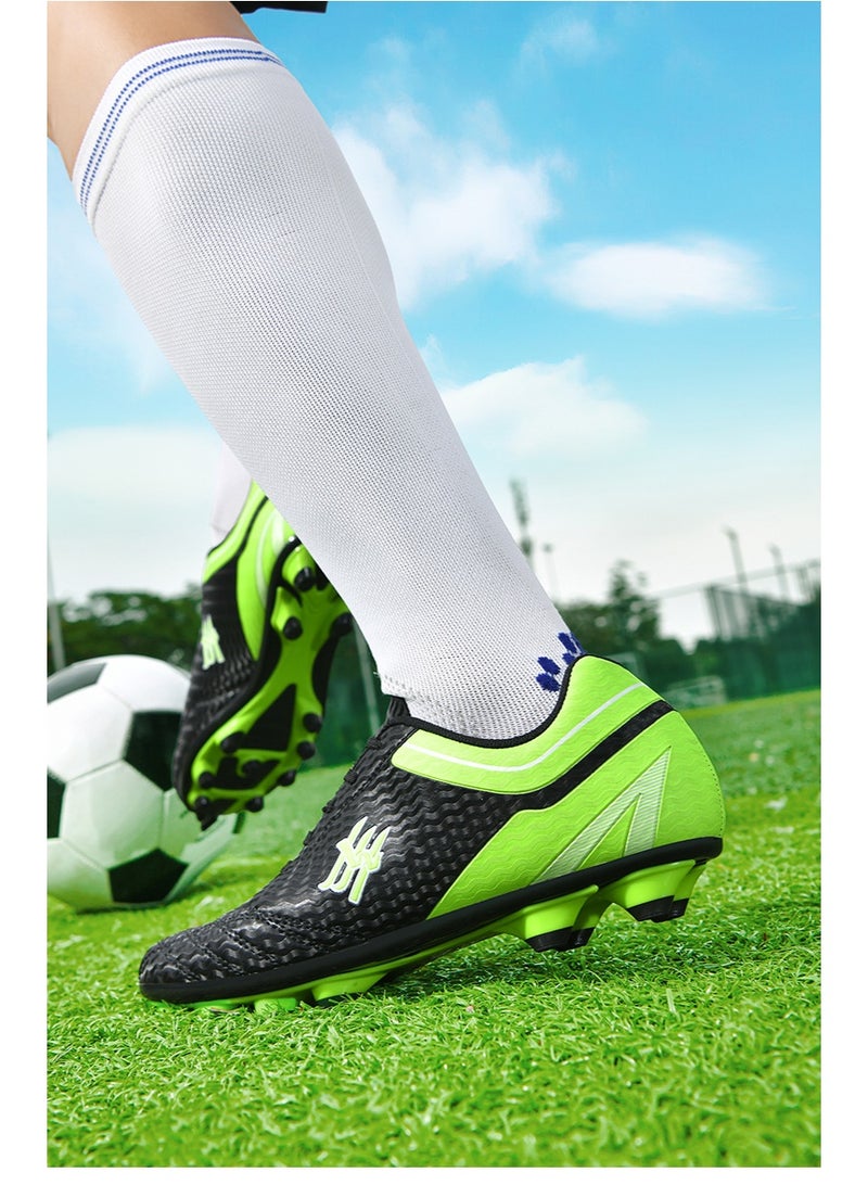 SKT Shiketro Men's Low-Top Firm Ground (FG) Soccer Shoes – Breathable, Non-Slip, and Durable; Professional-Grade Footwear for Youth Matches and Training on Natural Grass - Image 5