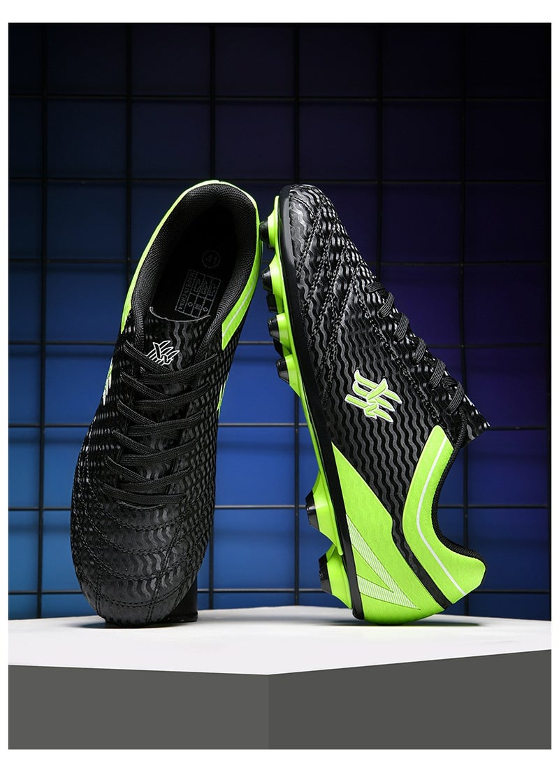 SKT Shiketro Men's Low-Top Firm Ground (FG) Soccer Shoes – Breathable, Non-Slip, and Durable; Professional-Grade Footwear for Youth Matches and Training on Natural Grass - Image 3