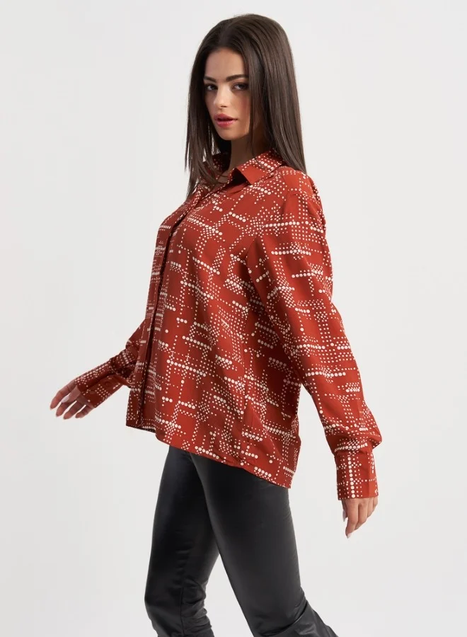 ZABAIONE Zabaione Women's Blouse , Brown