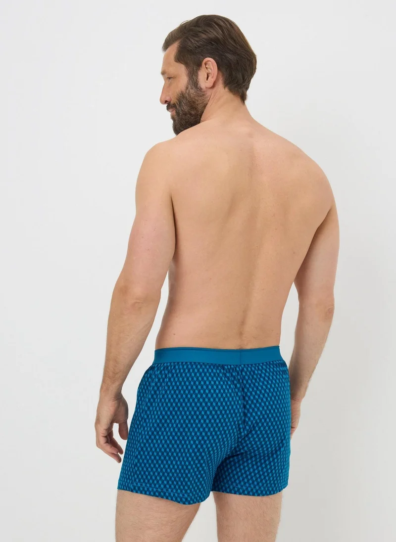 Matalan 5 Pack Multicolour Geo Loose Fit Boxers