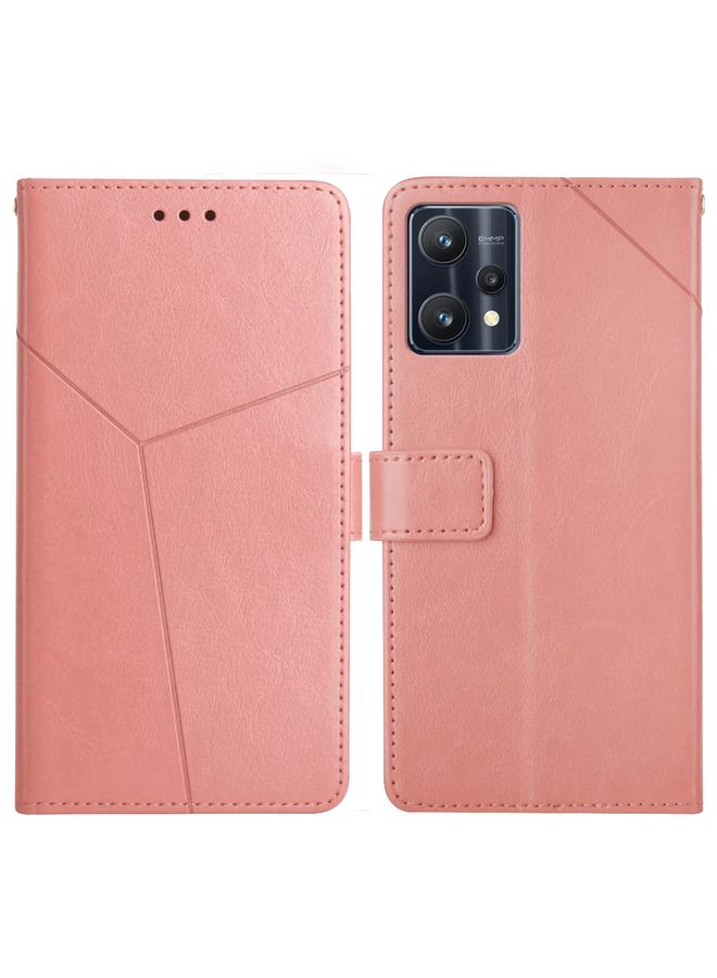 S-TOP Case For OPPO Realme 9 Pro+/Realme 9 4G Y Stitching Horizontal Flip Leather Phone Case - Image 1