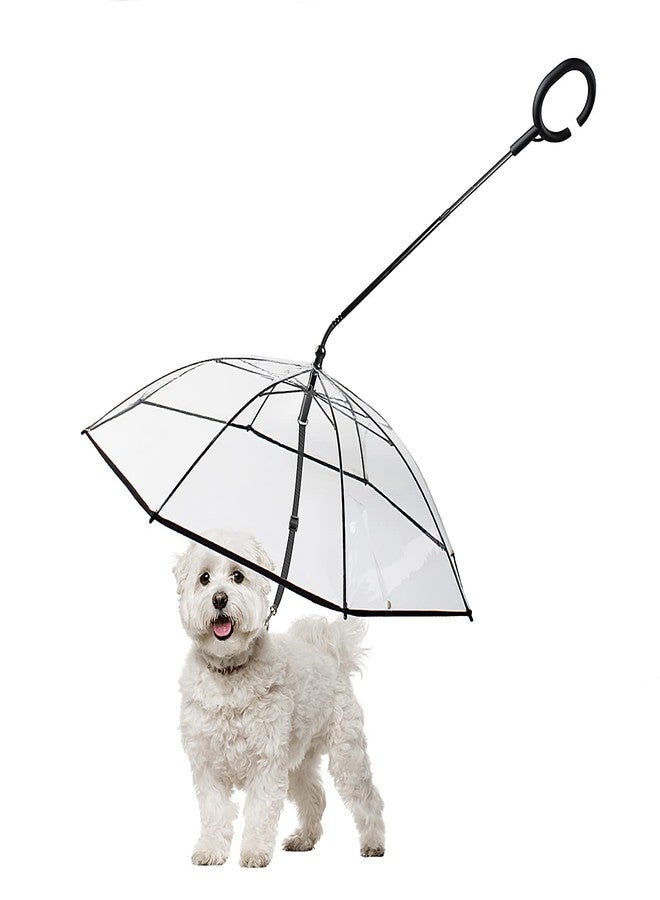 Petleso Umbrella for Small Dogs, Pet Umbrella for Dogs in Rainy Day with Adjustable Leash - Image 1