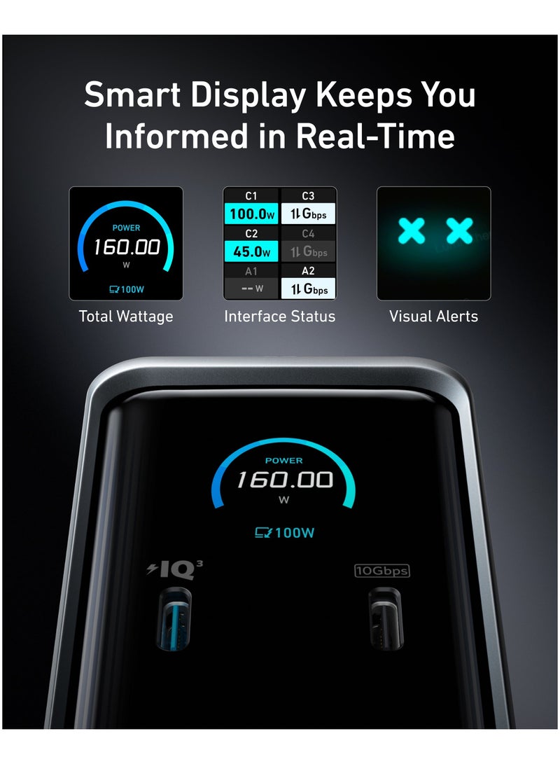 Ankey Anker Prime Charging Docking Station (14-in-1, Dual Display, 160W - Image 4