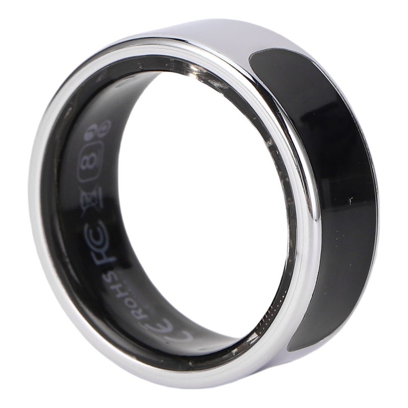 Smart Ring Size 13: 22.2mm Diameter 69.7mm Circumference - IP68 Waterproof, HD Touch Display, App Controlled Health Tracker for Fitness Enthusiasts and Daily Users - Image 2