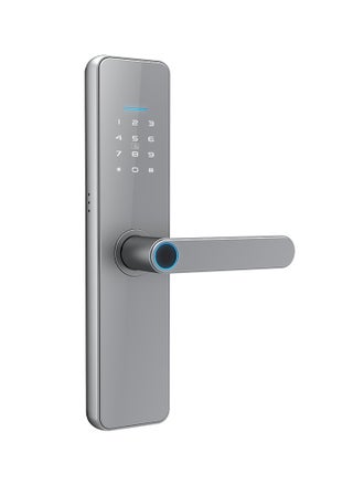 LS-C91 Smart WiFi Fingerprint Door Lock - 8 Unlock Methods | App, Bluetooth, Key, Password, Card, Combo | Secure Home Entry System (Silver, Tuya version) - pzsku/ZA240AF6C51B4EE5B4458Z/45/_/1739839054/3ed05776-9841-45e5-a877-53b9edaf55ad