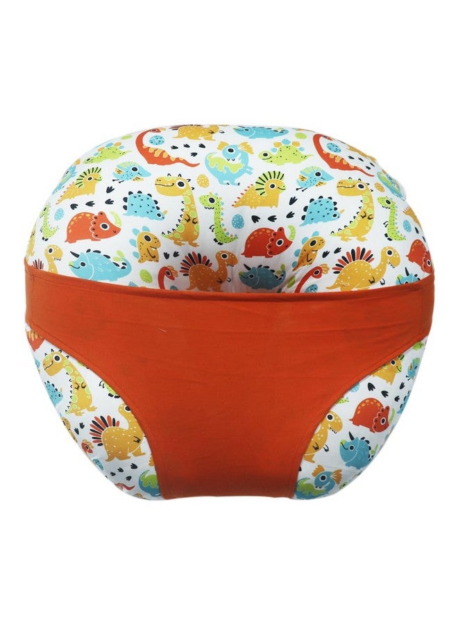 Kradyl Kroft 5In1 Baby Feeding Pillow With 100% Cotton Detachable Cover | With Belt And Baby Hoop | Breastfeeding Pillow | Nursing Pillow (Cute Dinos) - Image 1